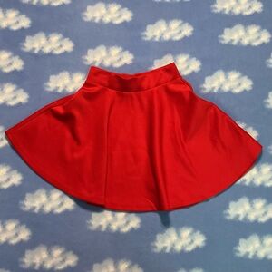 Red Women's Skirt